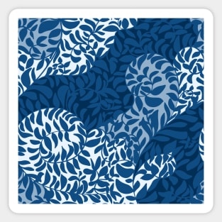 Vines in the clouds pattern design Sticker